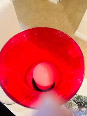 CHRISTMAS BATTERY OPERATED LIT CENTERPIECE