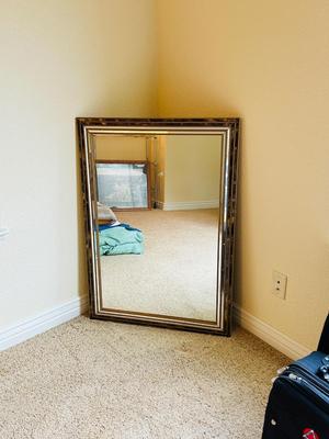 NICE LARGE VINTAGE MIRROR