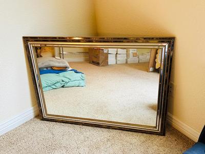 NICE LARGE VINTAGE MIRROR