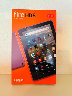 AMAZON FIRE HD 8 64GB TABLET WITH ALEXA