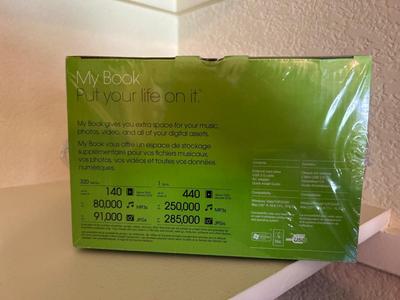 NEW WD My Book 1TB External Hard Drive Storage USB 3.0 File Backup and Storage