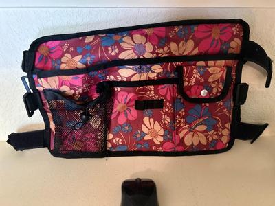 HP WIRELESS KEYBOARD AND MOUSE WITH A BAG THAT CAN ATTACH TO A MOBILITY WALKER