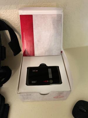HP WIRELESS KEYBOARD AND MOUSE WITH A BAG THAT CAN ATTACH TO A MOBILITY WALKER