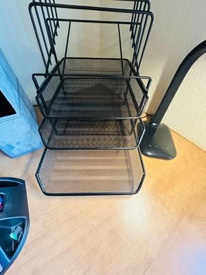 3 COLOR LIGHT DESK LAMP AND DESK ORGANIZATION SOLUTIONS