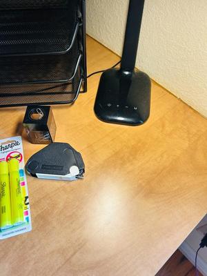 3 COLOR LIGHT DESK LAMP AND DESK ORGANIZATION SOLUTIONS