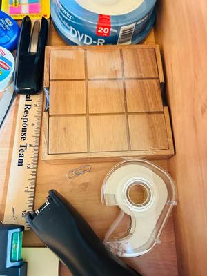 DRAWER FULL OF OFFICE SUPPLIES