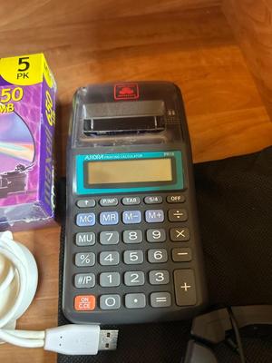 MORE USEFUL OFFICE SUPPLIES, REWRITEABLE CD-R AND DVD-R, WEB CAB, POCKET CALCULATOR AND MORE