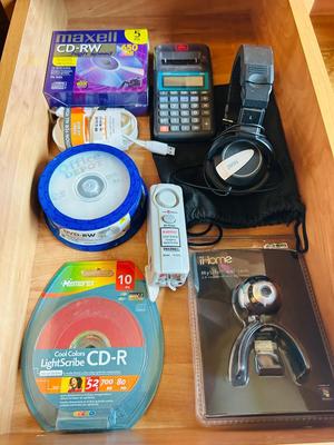 MORE USEFUL OFFICE SUPPLIES, REWRITEABLE CD-R AND DVD-R, WEB CAB, POCKET CALCULATOR AND MORE