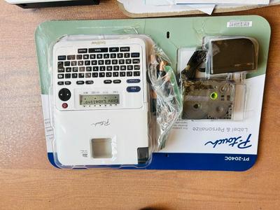 QTY-2 PT-2040 SERIES BROTHER LABEL MAKERS