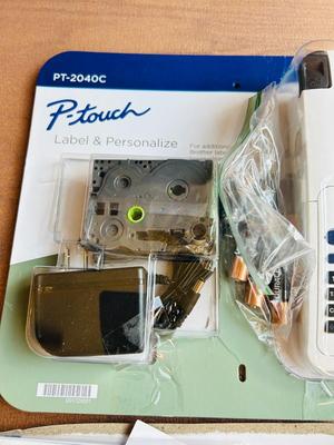 QTY-2 PT-2040 SERIES BROTHER LABEL MAKERS