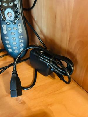 LOMGITECH HARMONY 620 SERIES REMOTE, RCA MP3 PLAYER, CLICK FREE AUTOMATIC BACK UP AND A SMALL TRAVEL MOUSE