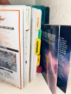 JEPPSEN AIRWAY MANUAL, LIKE NEW DAVID CLARK AVIATION HEADPHOES AND MORE