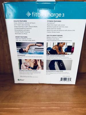 FITBIT CHARGE 3 ADVANCED FITNESS TRACKER