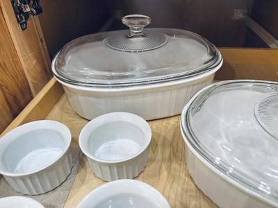 CORELLE AND CASA BLANCA BAKEWARE