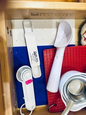 POT HOLDERS AND SOME MEASURING APPARATUS