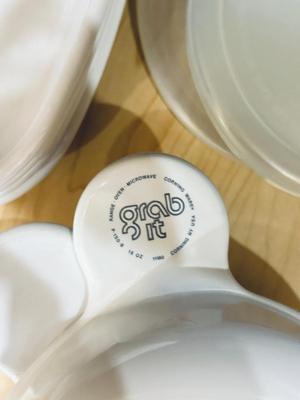 CORNING WARE, CANOPY AND ADORABLE VINTAGE CHILDREN'S DISHES