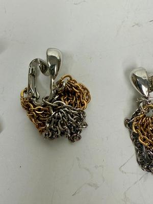 Sale Photo Thumbnail #398: Gold & Silver tones. In good previously owned condition.