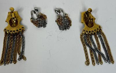 Sale Photo Thumbnail #400: Gold & Silver tones. In good previously owned condition.