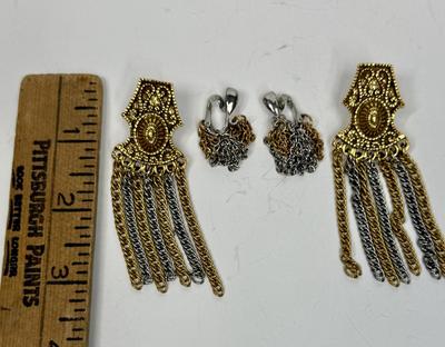 Sale Photo Thumbnail #402: Gold & Silver tones. In good previously owned condition.