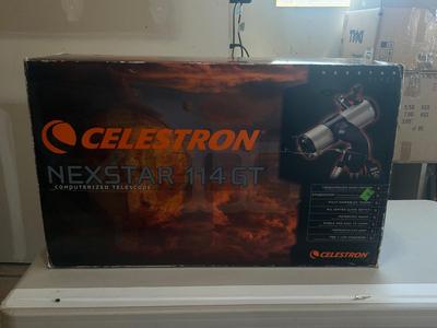SUPER COOL CELESTRON 114GT COMPUTERIZED TELESCOPE