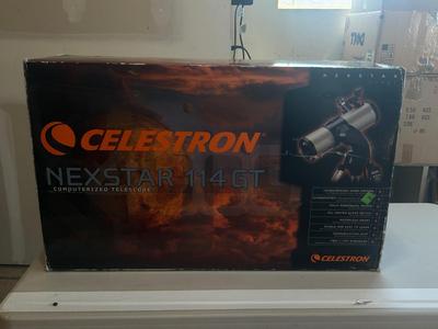SUPER COOL CELESTRON 114GT COMPUTERIZED TELESCOPE