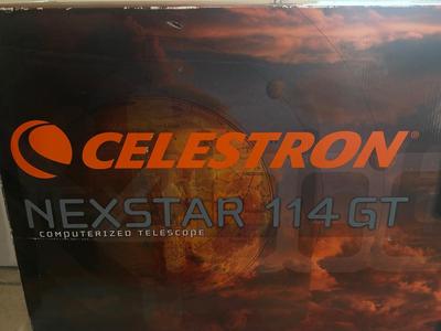 SUPER COOL CELESTRON 114GT COMPUTERIZED TELESCOPE