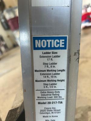 COSCO WORLD’S GREATEST MULTI USE LADDER SYSTEM