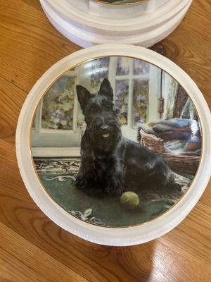 SCOTTY DOG COLLECTIBLE PLATES