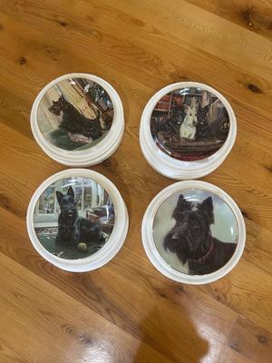 SCOTTY DOG COLLECTIBLE PLATES