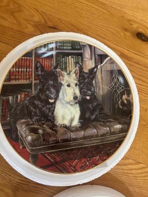 SCOTTY DOG COLLECTIBLE PLATES