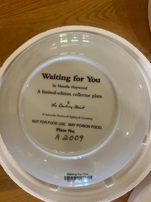 SCOTTY DOG COLLECTIBLE PLATES