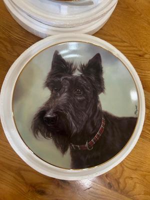 SCOTTY DOG COLLECTIBLE PLATES