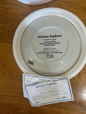 ANOTHER SET OF FOUR SCOTTY DOG COLLECTIBLE PLATES