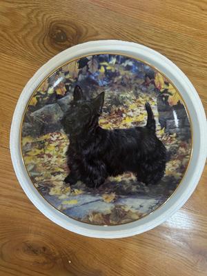 ANOTHER SET OF FOUR SCOTTY DOG COLLECTIBLE PLATES