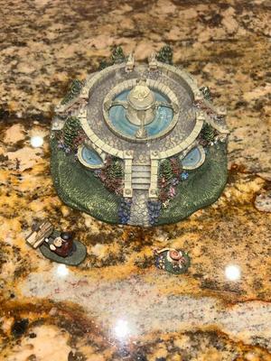 FAVORITE FOREST IN LAMP LIGHT FOUNTAIN FROM THE BRADFORD EXCHANGE