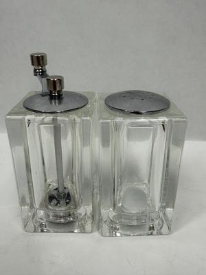 Acrylic Salt & Peper Mill Grinder set