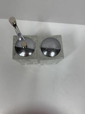 Acrylic Salt & Peper Mill Grinder set