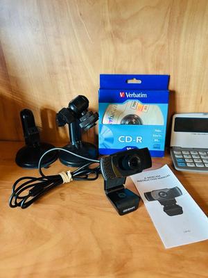 GESMA WEB CAM, CALCULATOR IN DVD-R’S ALONG WITH A SKIN DISK MEMORY CARD