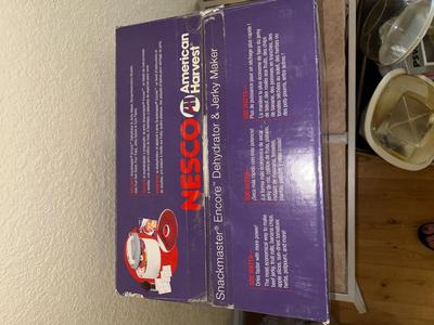 NESCO AMERICAN HARVEST, SNACKMASTER ENCORE DEHYDRATOR AND JERKY MAKER