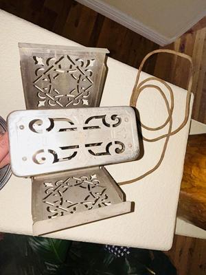 VINTAGE TOASTER AND TORTILLA WARMER