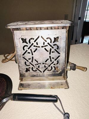 VINTAGE TOASTER AND TORTILLA WARMER