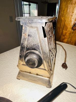 VINTAGE TOASTER AND TORTILLA WARMER