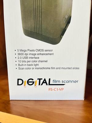 DAZZLE DVD RECORDER AND A VIEWPOINT DIGITAL FILM SCANNER