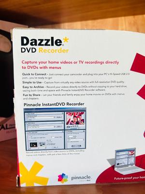 DAZZLE DVD RECORDER AND A VIEWPOINT DIGITAL FILM SCANNER