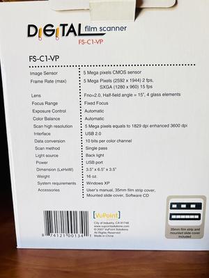 DAZZLE DVD RECORDER AND A VIEWPOINT DIGITAL FILM SCANNER