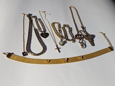 Vintage Jeanne Bracelet With Butterflies & Necklaces #14