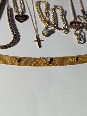 Vintage Jeanne Bracelet With Butterflies & Necklaces #14