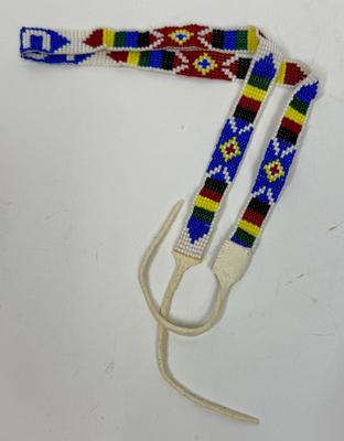 Native American Made Beaded Hatband/Headband