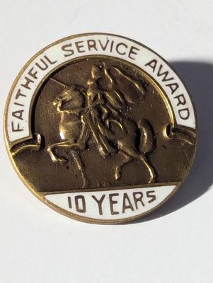 Lapel Pins & Pendants - Full Service Award Dupont Zerex Charm Lords Prayer VFW Pins #16