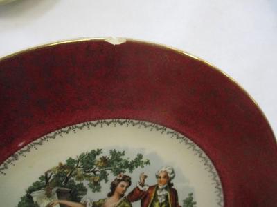 Vintage Royal Pebbleford Taylor Smith Taylor Burnt Orange O.P.CO. Syracuse Conrad Crafters Wheeling W. Va Homer Laughlin Asheville School...